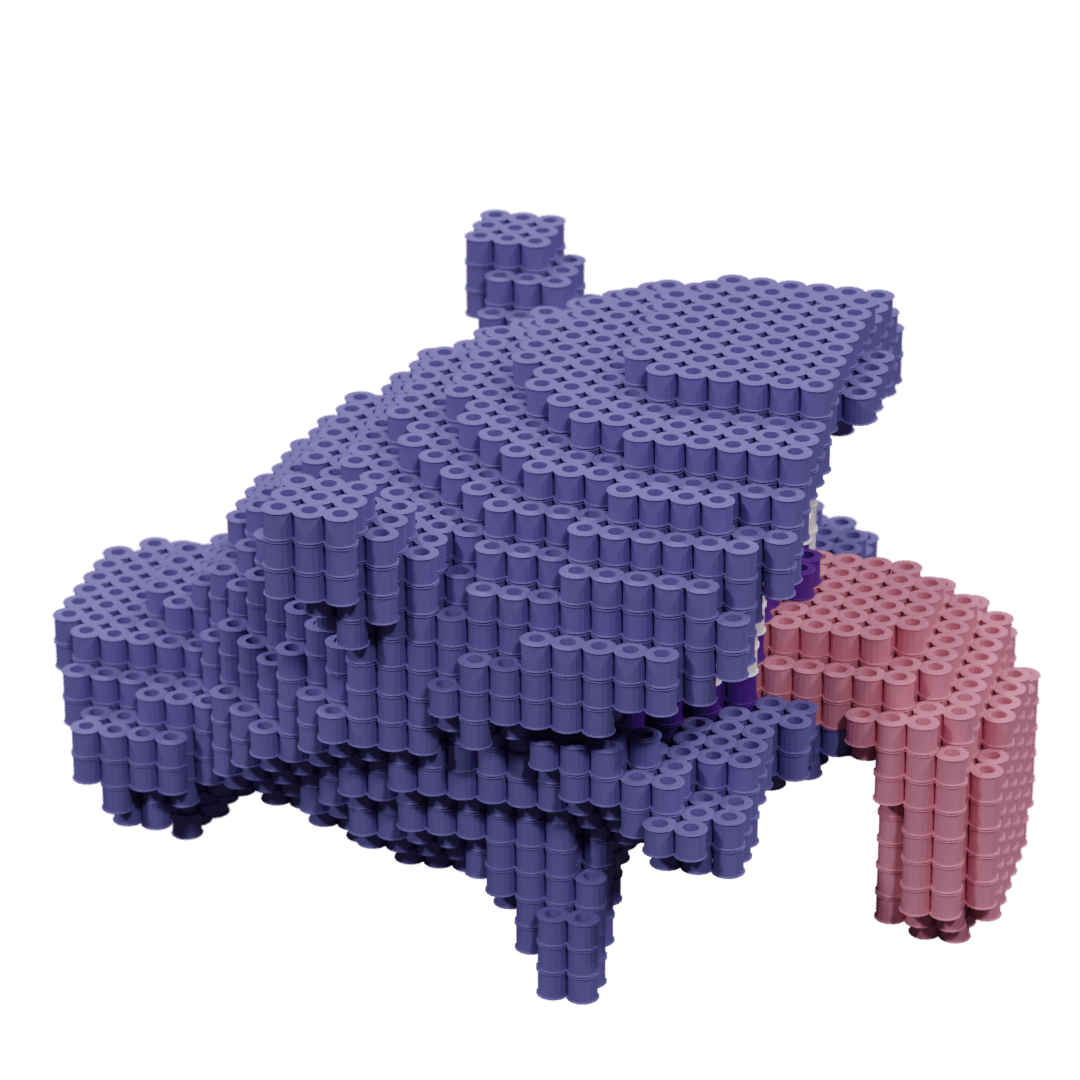 Patron Pokemon Shellder – fusebeads