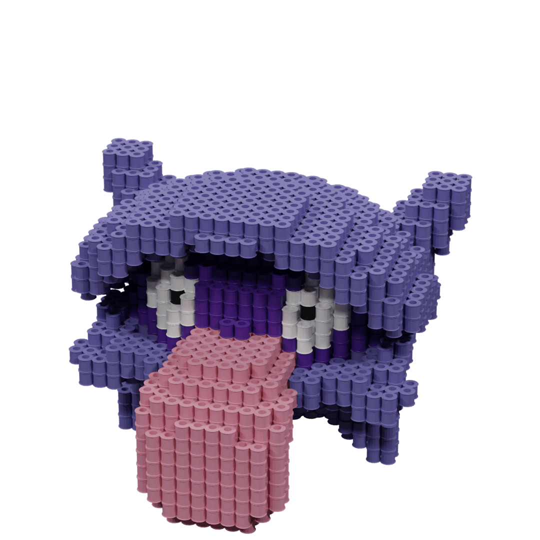 Patron Pokemon Shellder – fusebeads