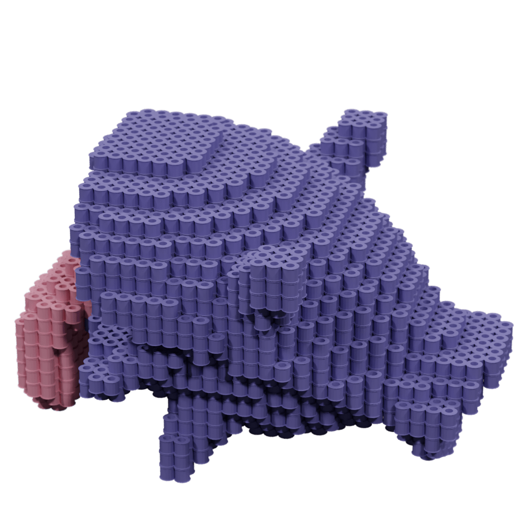 Patron Pokemon Shellder – fusebeads