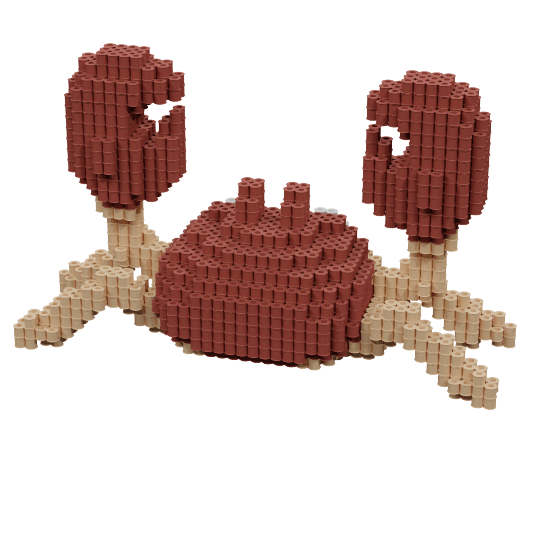 Patron Pokemon Krabby – fusebeads