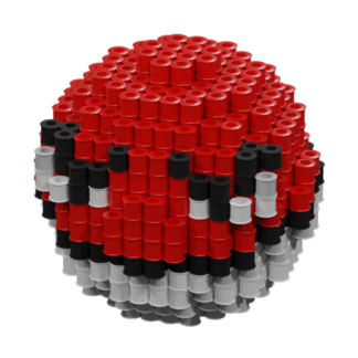 Patron Pokemon Voltorb – fusebeads