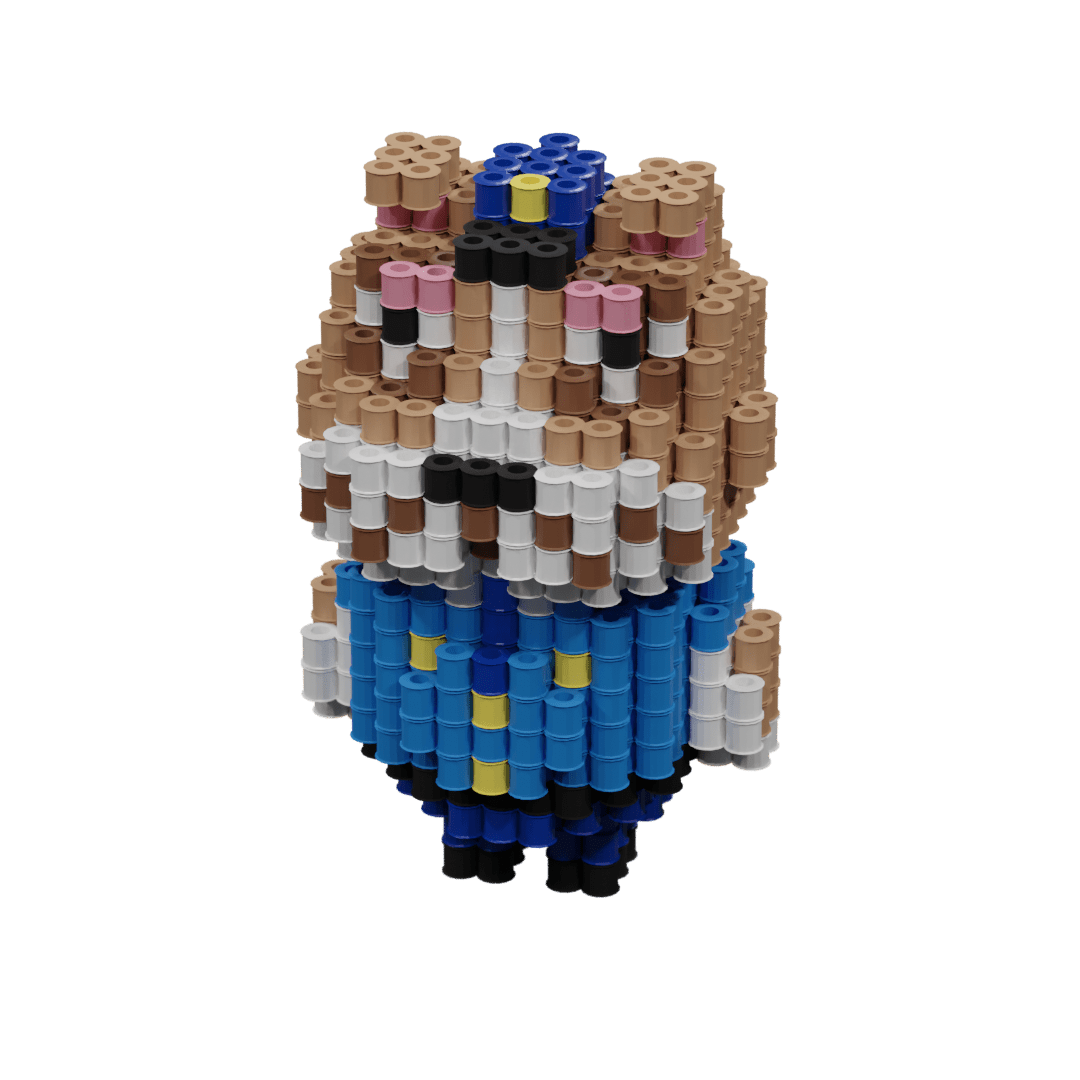 Patron Booker Animal Crossing – fusebeads