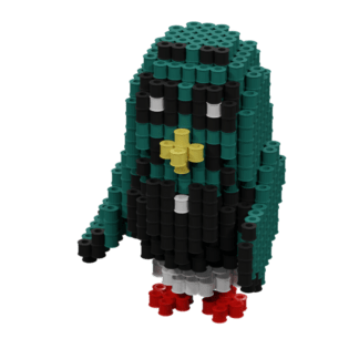 Patron Brewster Animal Crossing – fusebeads