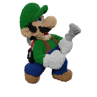 Patron Luigi – fusebeads