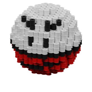 Patron Pokemon Electrode – fusebeads