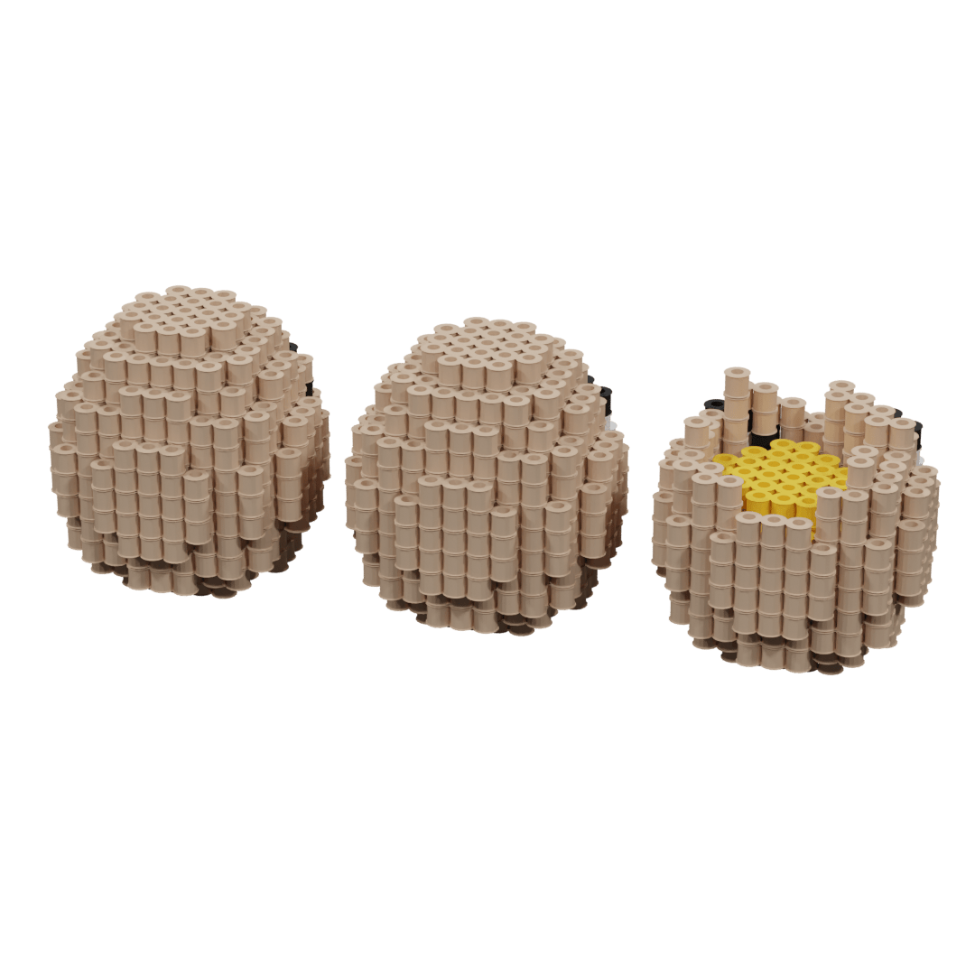 Patron Pokemon Exeggcute – fusebeads