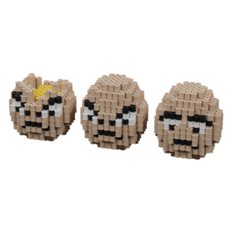 Patron Pokemon Exeggcute – fusebeads