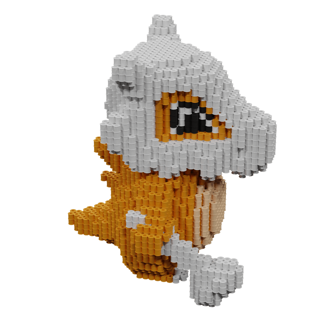 Patron Pokemon Cubone – fusebeads