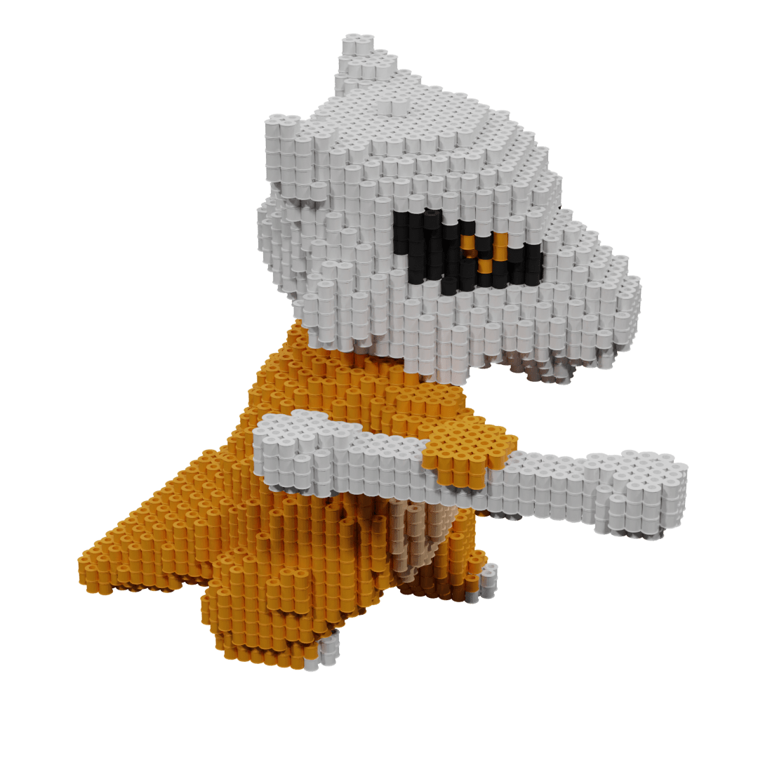 Patron Pokemon Marowak – fusebeads