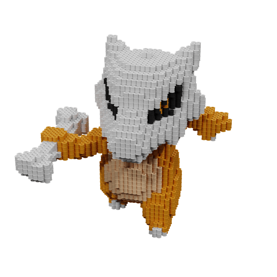 Patron Pokemon Marowak – fusebeads