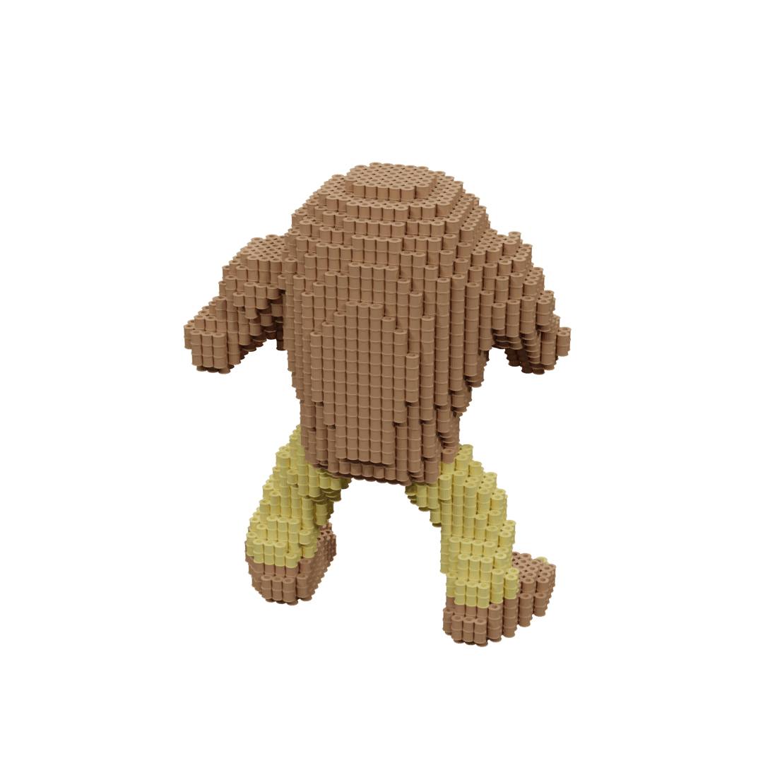 Patron Pokemon Hitmonlee – fusebeads