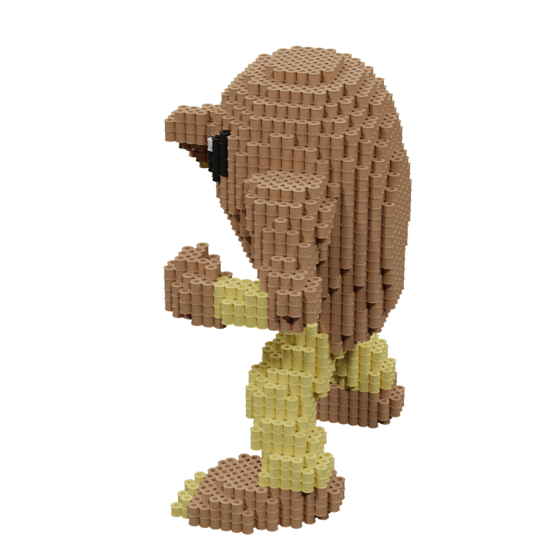 Patron Pokemon Hitmonlee – fusebeads