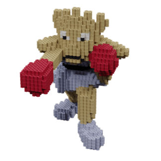 Patron Pokemon Hitmonchan – fusebeads