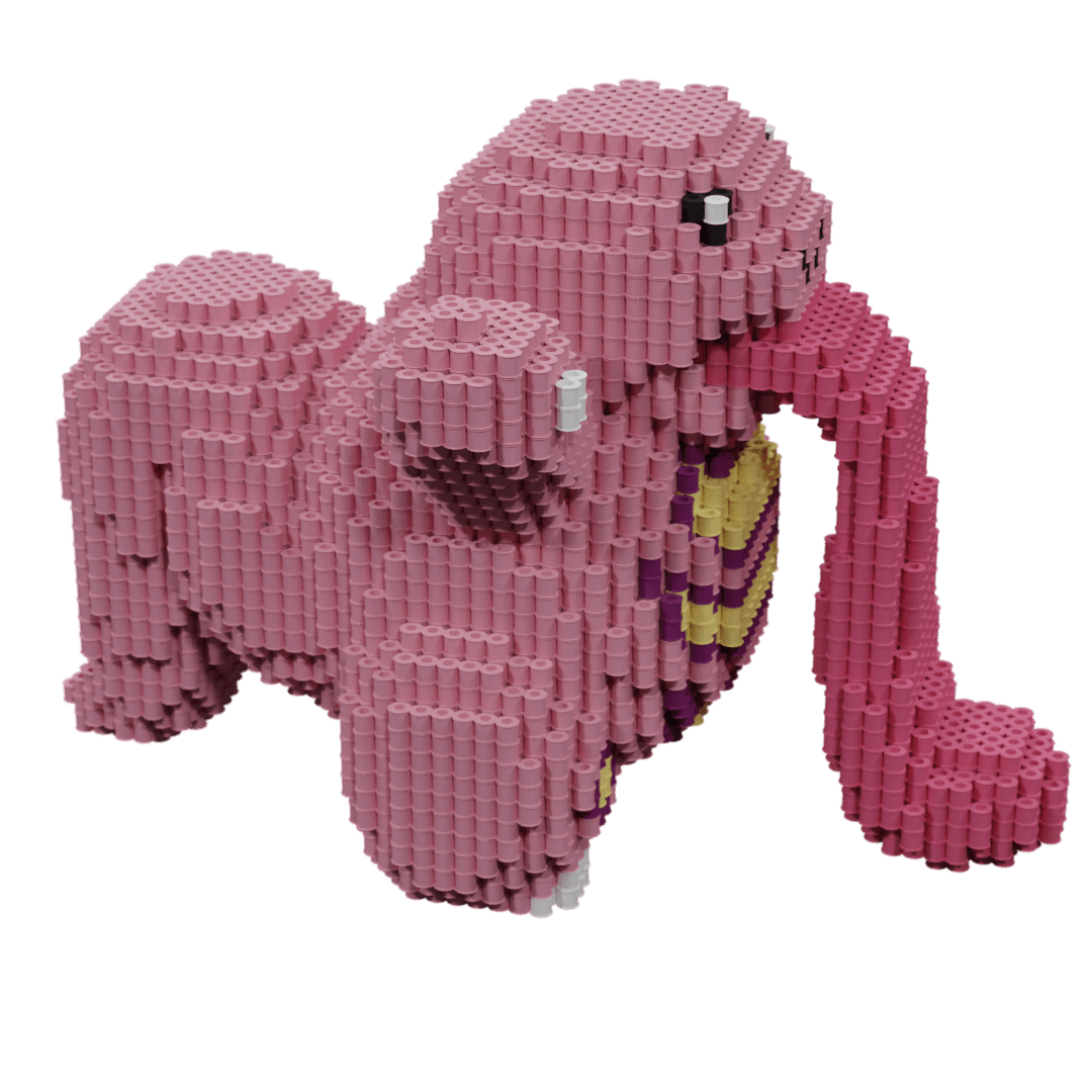 Patron Pokemon Lickitung – fusebeads