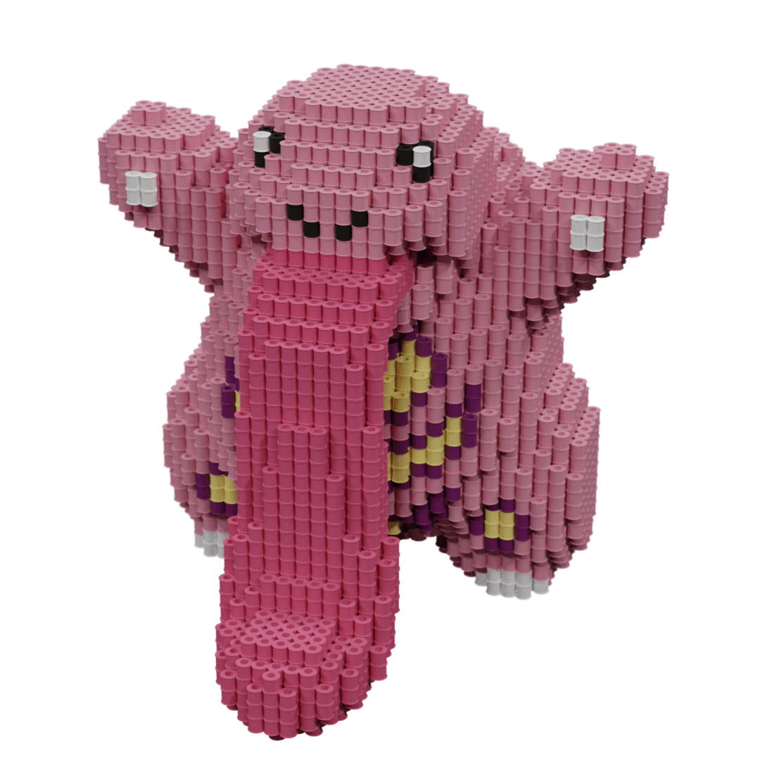 Patron Pokemon Lickitung – fusebeads