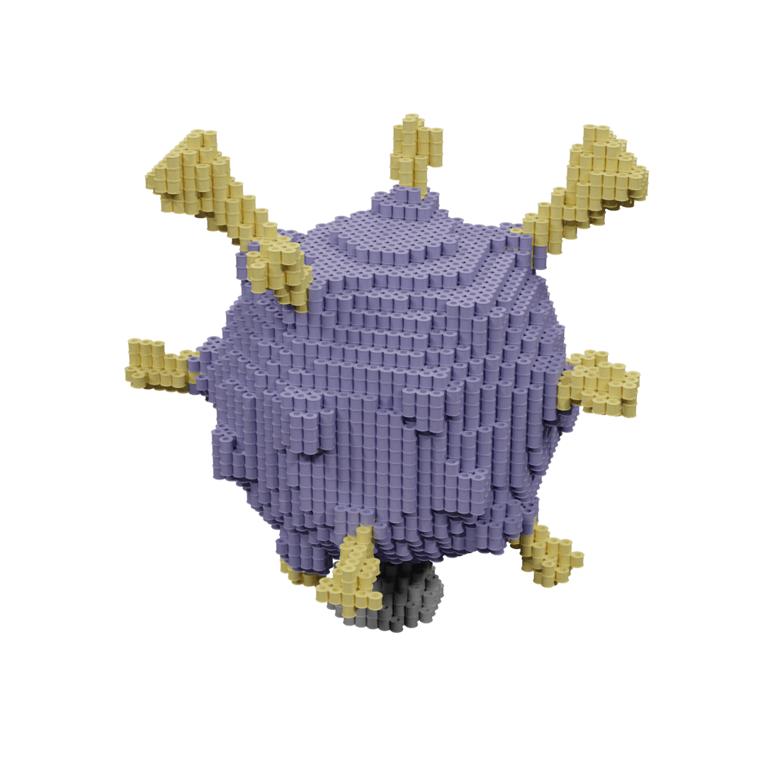 Patron Pokemon Koffing – fusebeads