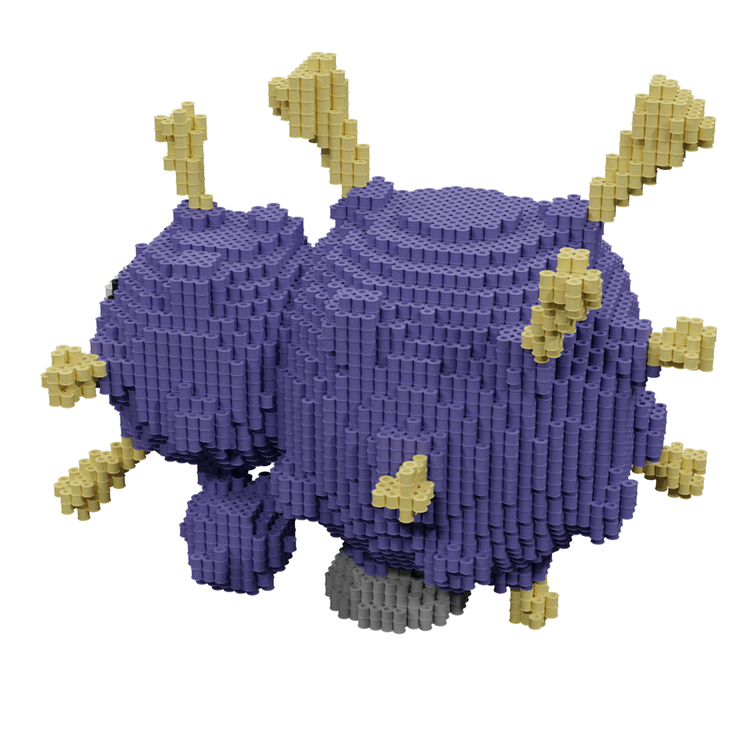 Patron Pokemon Weezing – fusebeads