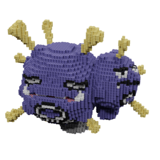 Patron Pokemon Weezing – fusebeads