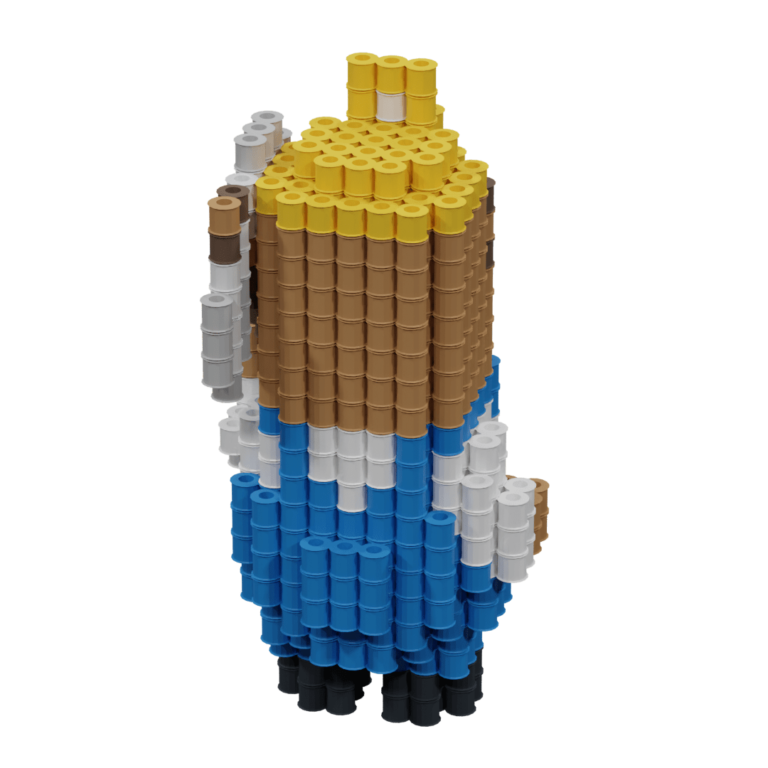 Patron Don Resetti (Animal Crossing) – fusebeads