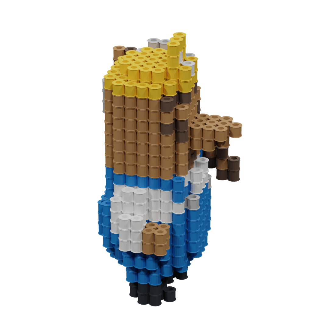 Patron Don Resetti (Animal Crossing) – fusebeads