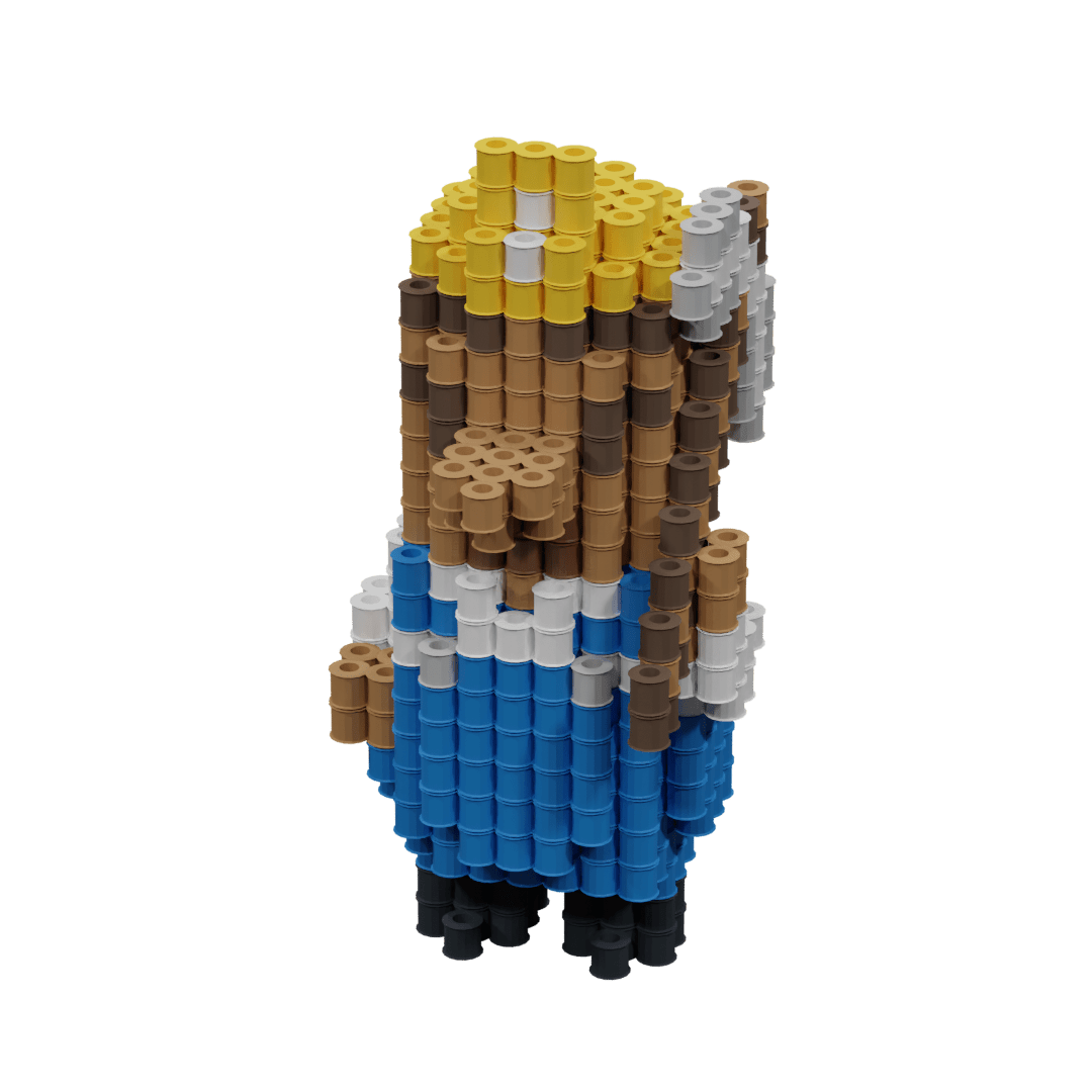 Patron Don Resetti (Animal Crossing) – fusebeads
