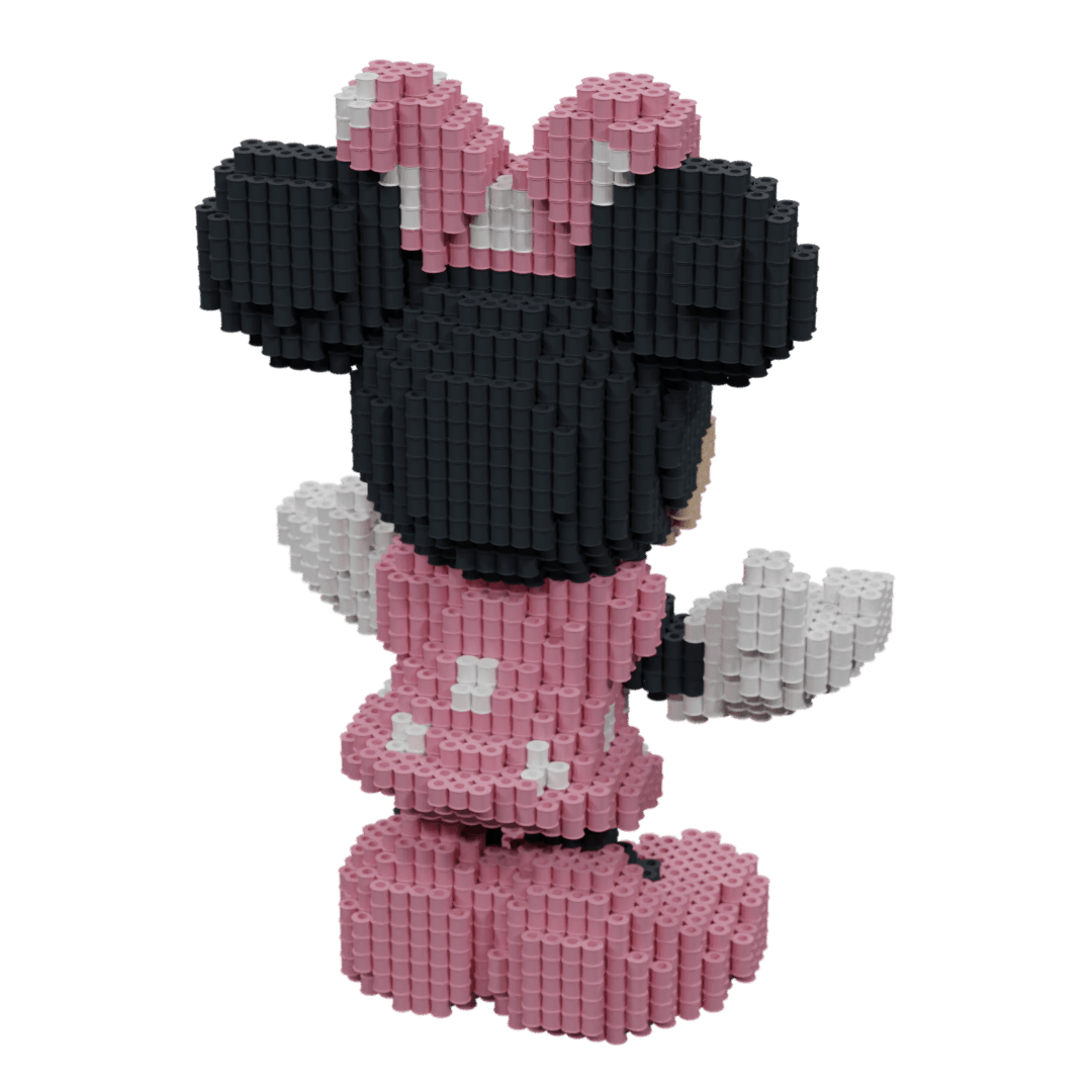 Patron Minnie Mouse – fusebeads