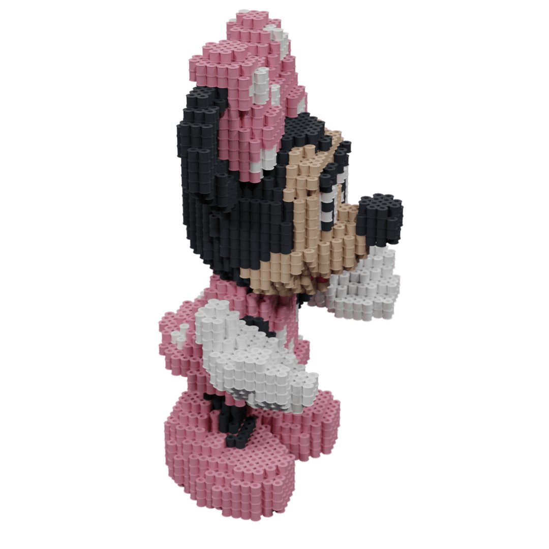 Patron Minnie Mouse – fusebeads