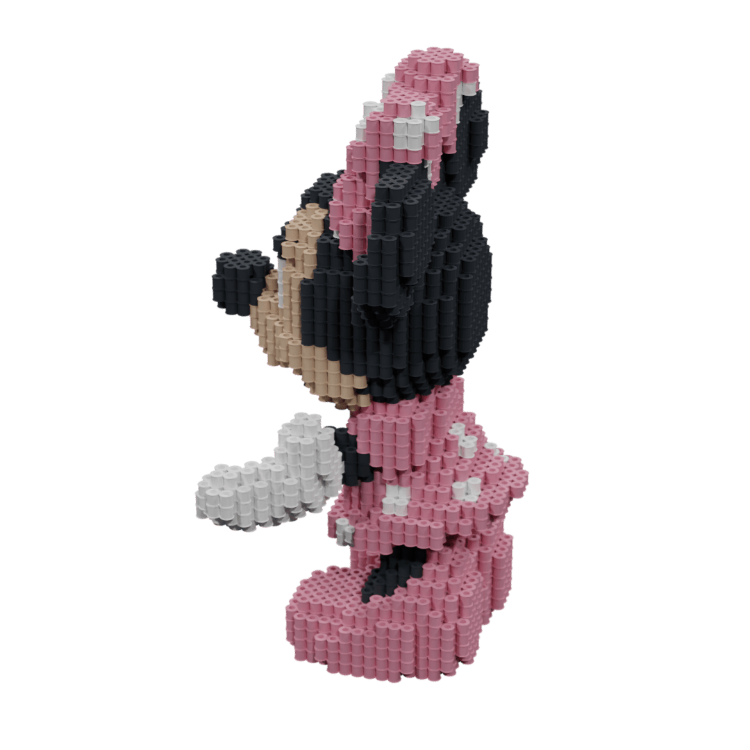Patron Minnie Mouse – fusebeads