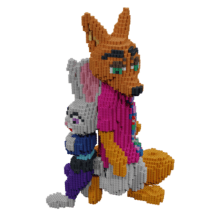 Patron Nick y Jude (Zootropolis) – fusebeads
