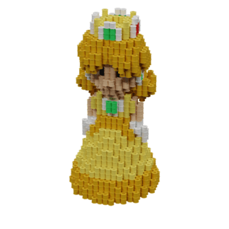 Patron Princesa Daisy – fusebeads