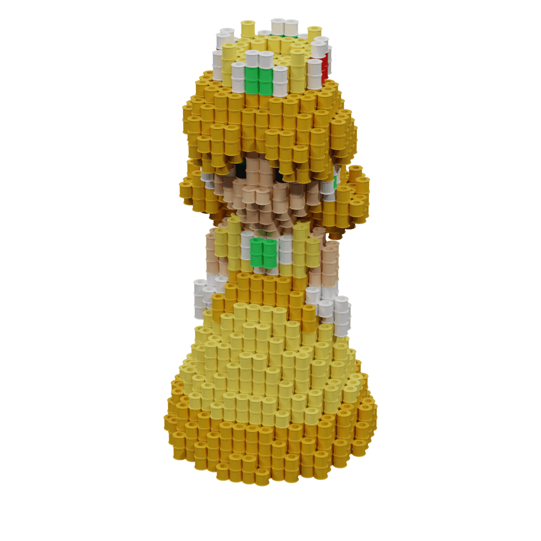 Patron Princesa Daisy – fusebeads