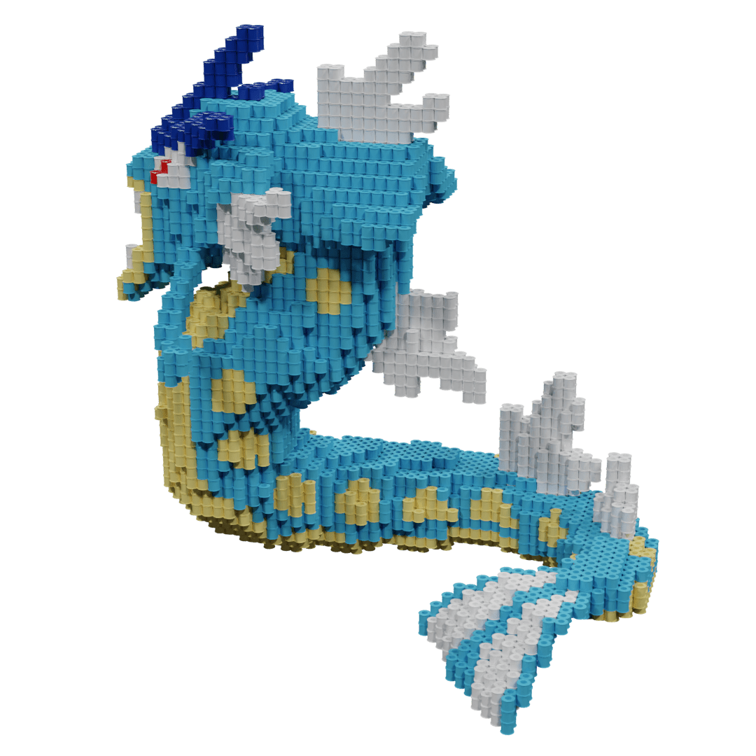 Patron Gyarados POKEMON – fusebeads