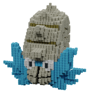 Patron Omastar POKEMON – fusebeads