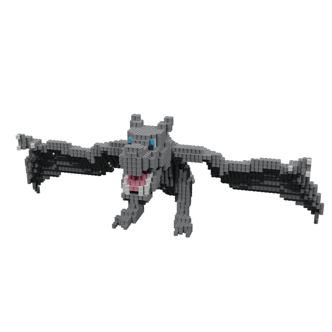 Patron Aerodactil POKEMON – fusebeads