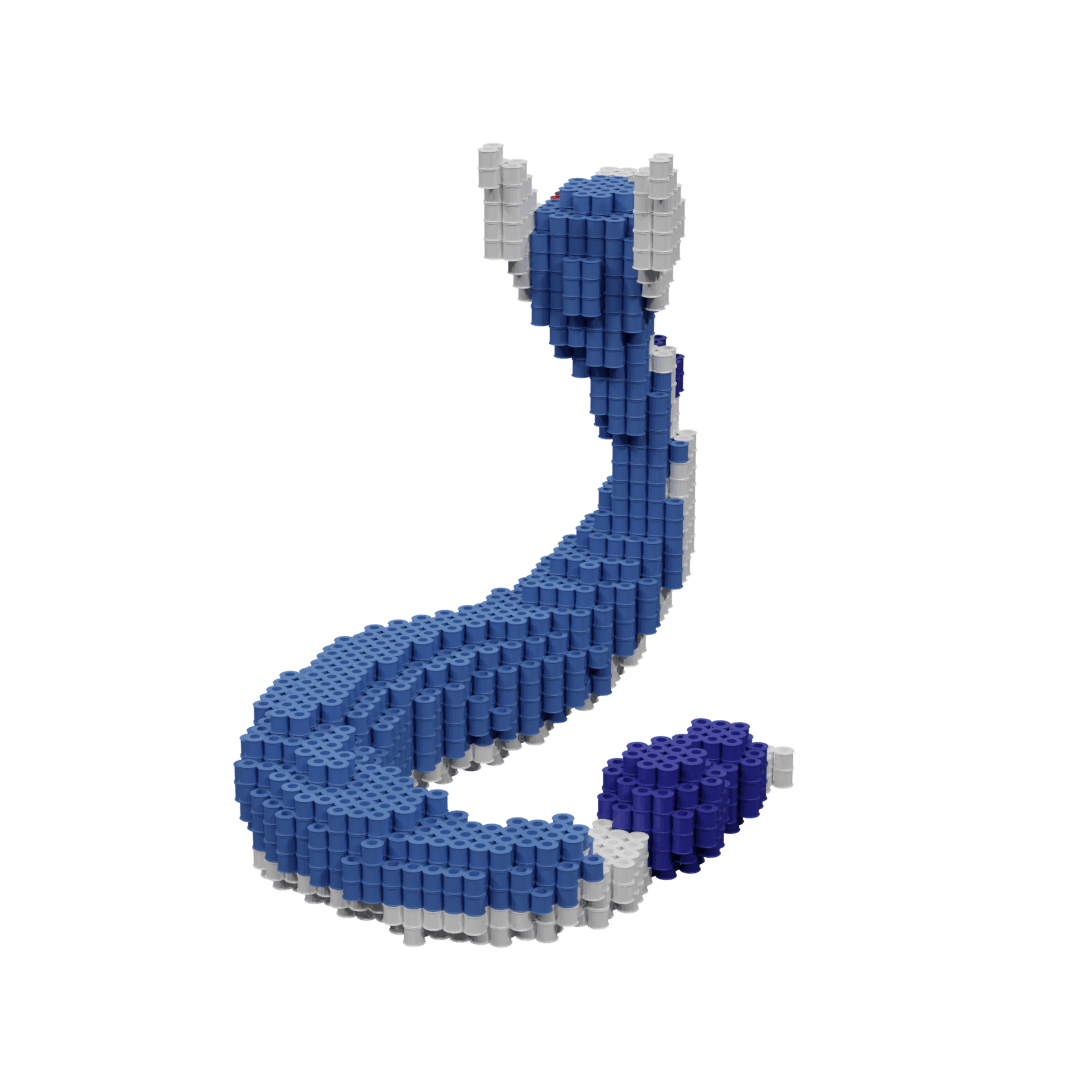 Patron Dragonair POKEMON – fusebeads