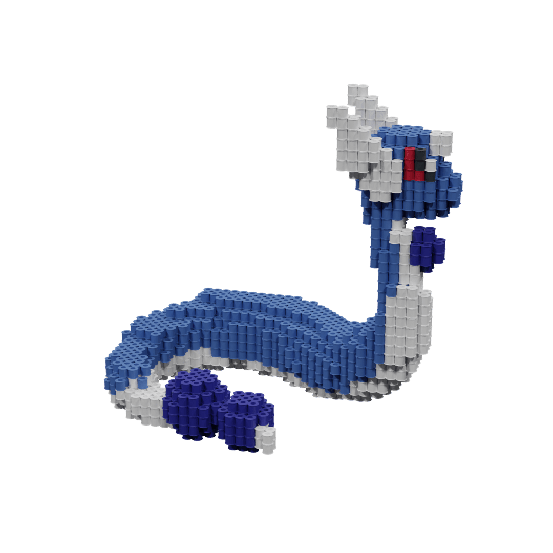 Patron Dragonair POKEMON – fusebeads