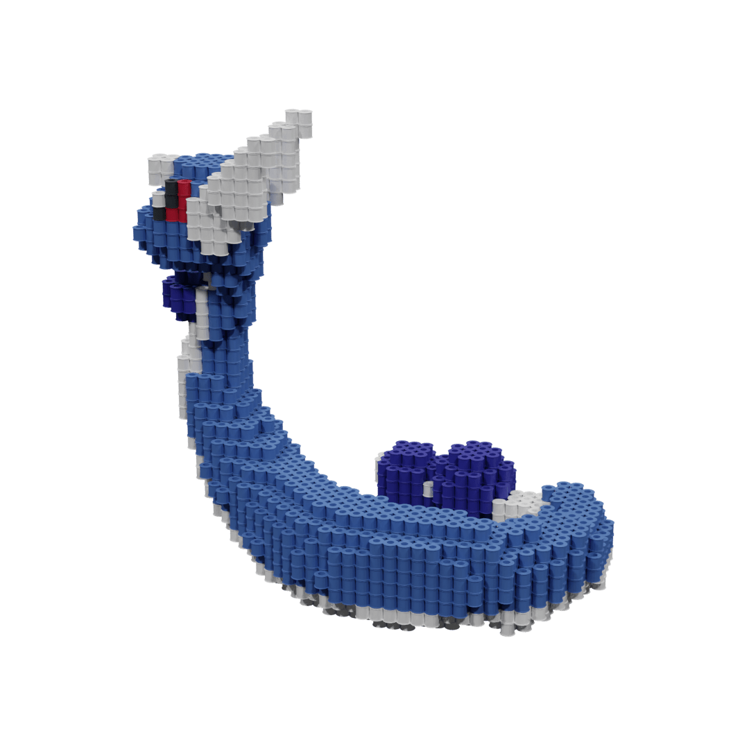 Patron Dragonair POKEMON – fusebeads