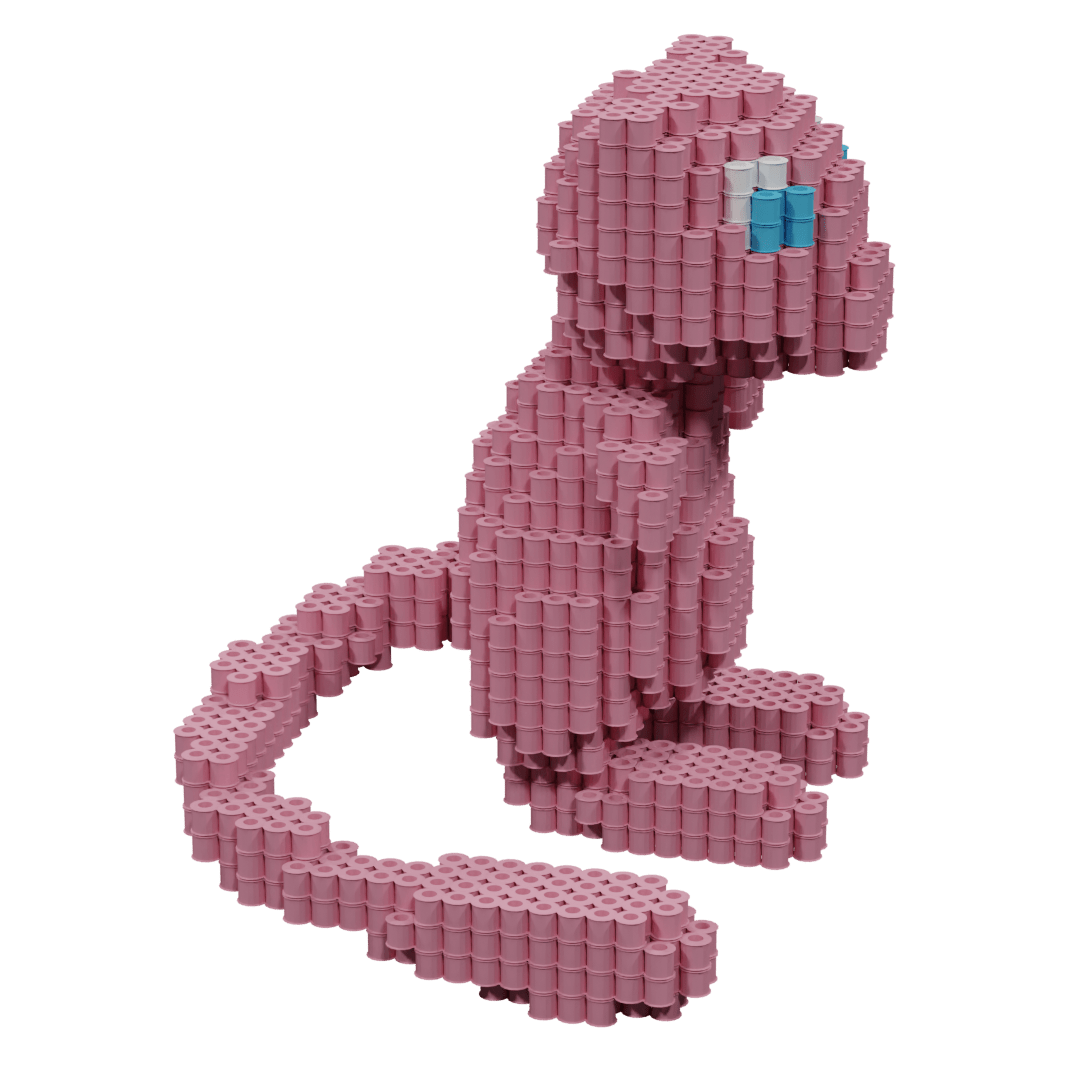 Patron Mew POKEMON – fusebeads