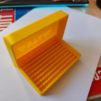 Cajas para ordenar beads Amarilla – fusebeads