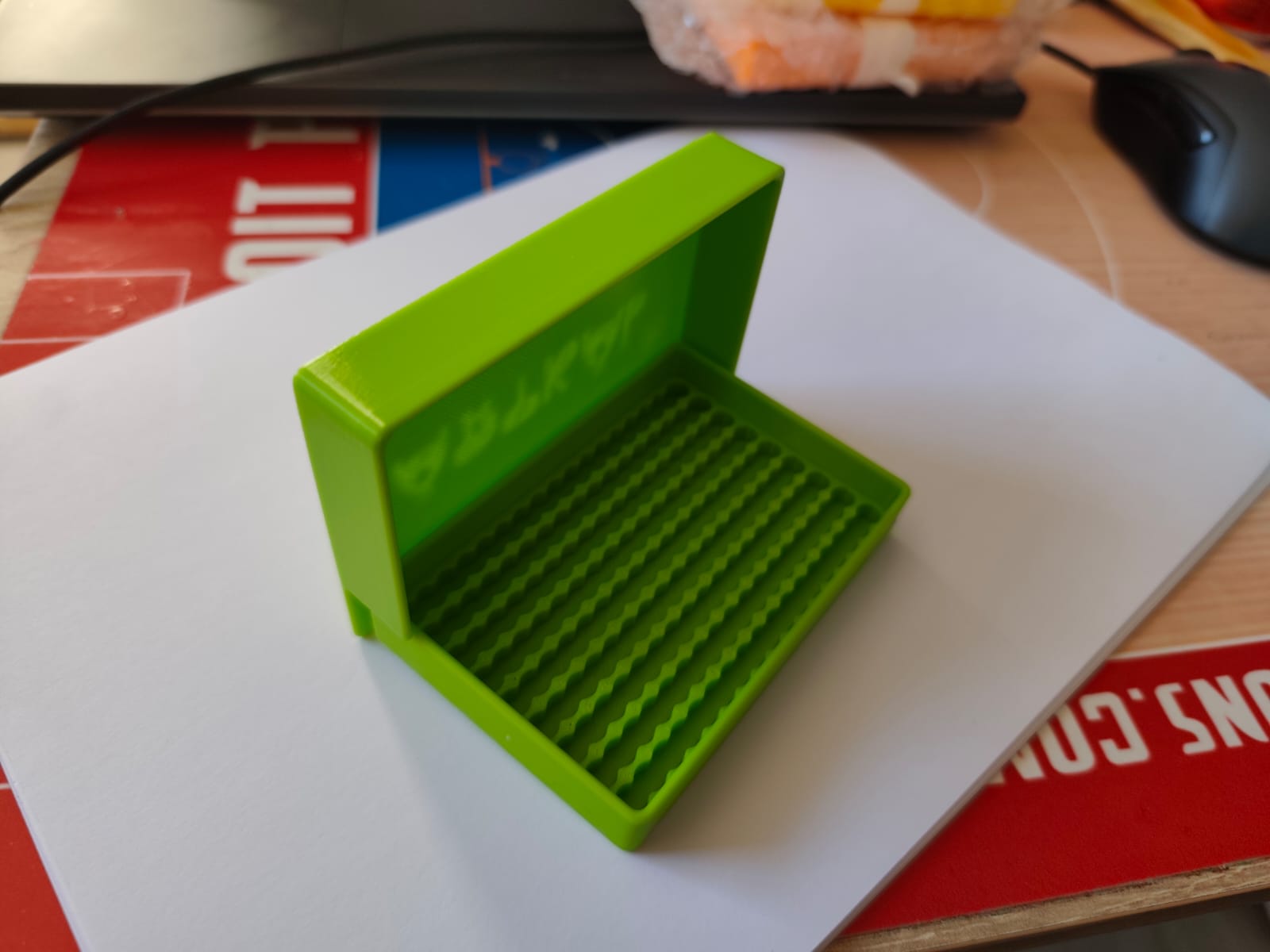 Cajas para ordenar beads Verde – fusebeads