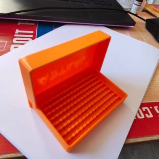 Cajas para ordenar beads Naranja – fusebeads