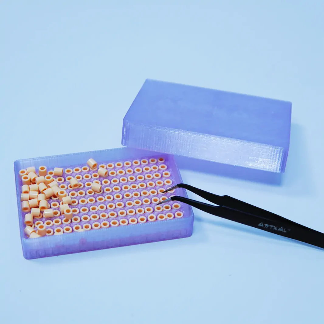 Cajas para ordenar beads Naranja – fusebeads