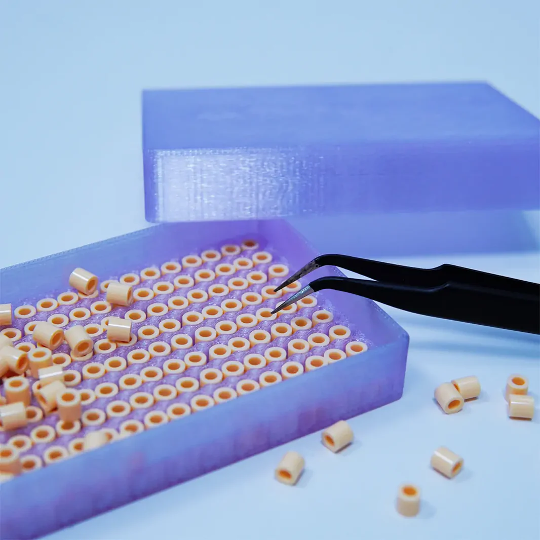 Cajas para ordenar beads Naranja – fusebeads