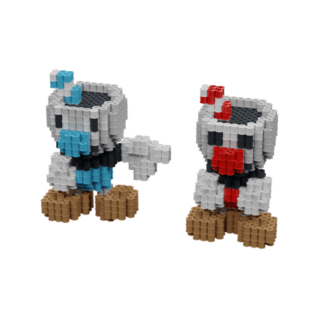 Patron Cuphead – fusebeads