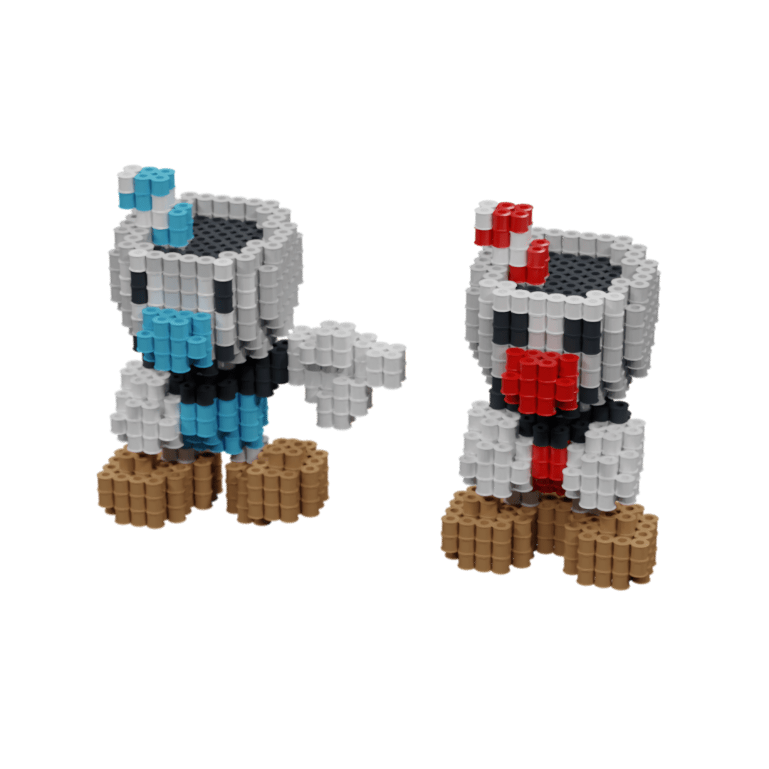 Patron Cuphead – fusebeads