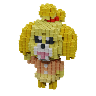 Patron Isabelle Animal Crossing – fusebeads