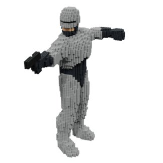 Patron Robocop – fusebeads