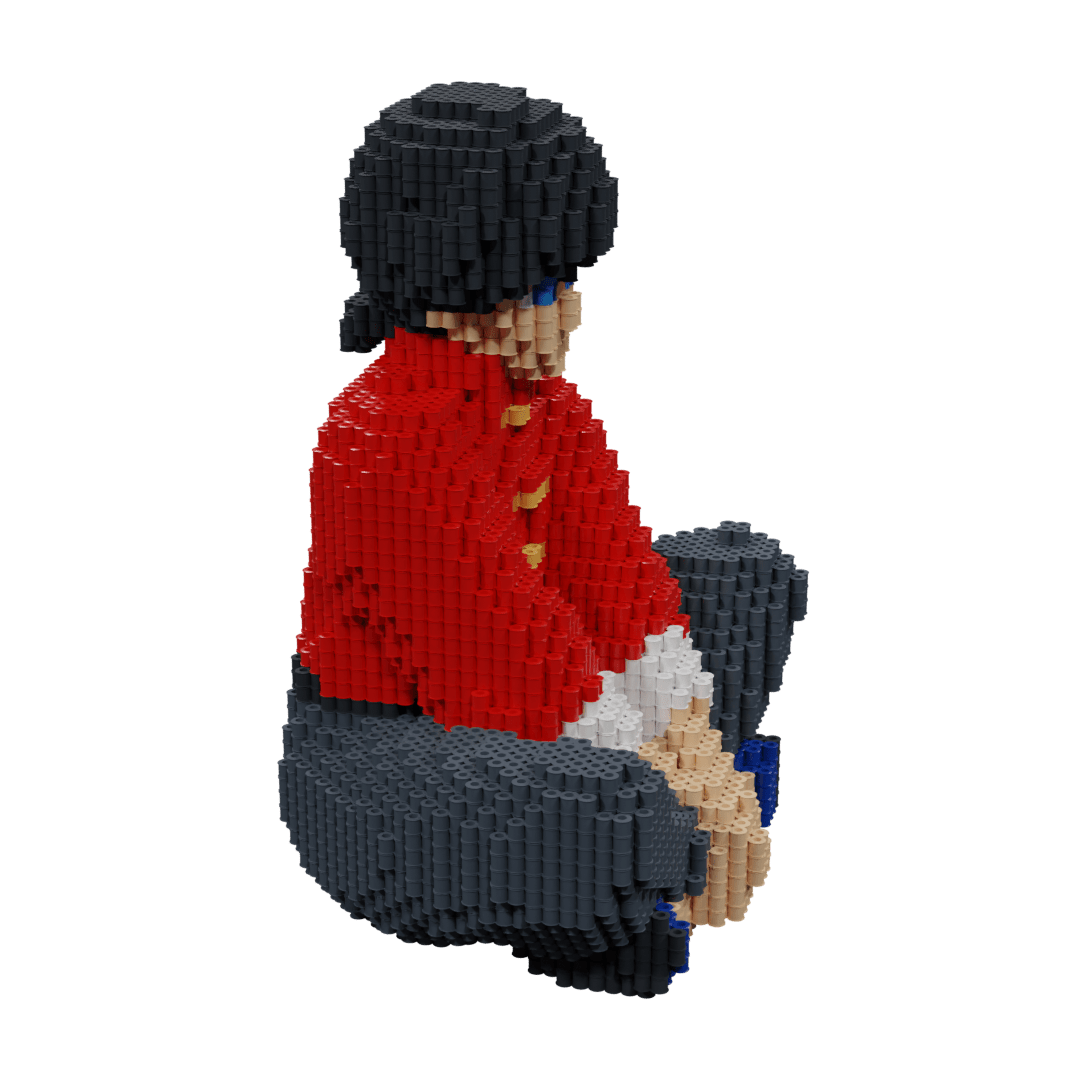 Ranma 1/2 Chico – fusebeads