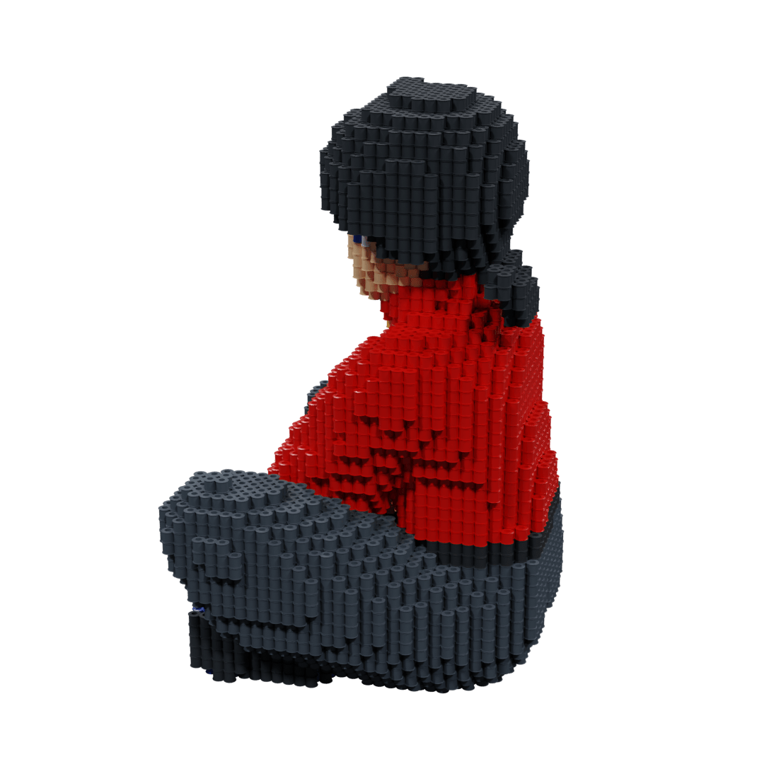 Ranma 1/2 Chico – fusebeads