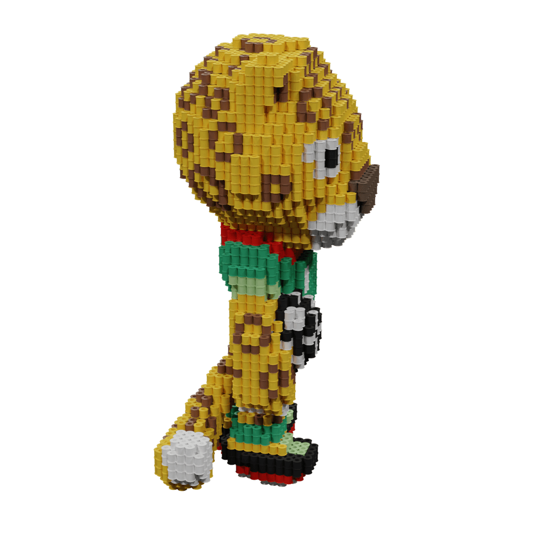 Patron Zayu del Mundial 2026 – fusebeads